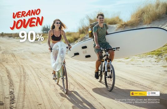 Verano Joven 2025 - Viaja con un 90% de descuento