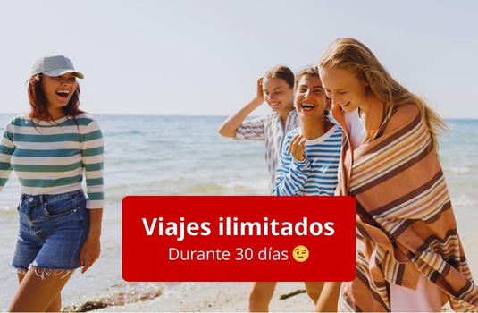 Abono Único - Viajes ilimitados durante 30 días